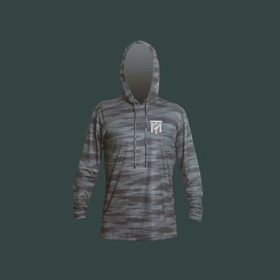 LOW PRO TECH HOODY - STEALTH CAMO
